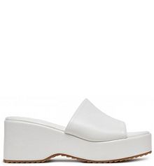 Klapki DeeZee białe damskie 