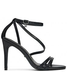 Sandały na szpilce DeeZee czarne 