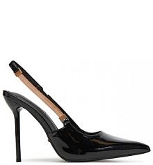 Sandały na szpilce DeeZee czarne 