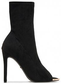 Botki na szpilce DeeZee czarne 