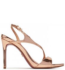 Sandały na szpilce Tamaris różowe 