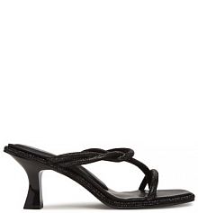 Klapki DKNY czarne damskie 