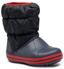 Śniegowce Crocs granatowe dziecięce 