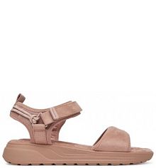 Sandały na koturnie Tamaris różowe 