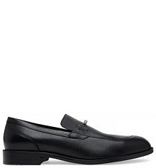 Półbuty wizytowe BOSS czarne męskie 