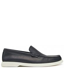 Półbuty BOSS granatowe męskie 