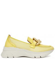 Sneakersy Hispanitas żółte damskie 