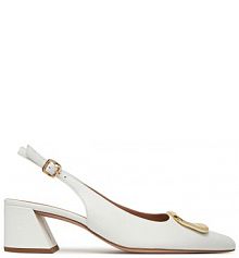 Sandały na słupku HÖGL białe 