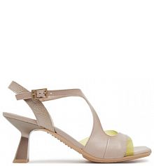 Sandały na szpilce Hispanitas beżowe 