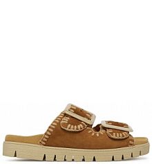 Klapki Gabor brązowe damskie 