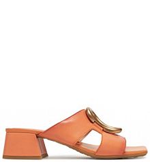 Klapki Hispanitas koralowy damskie 