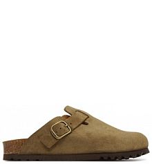 Klapki Scholl khaki damskie 