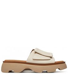 Klapki Gabor beżowe damskie 