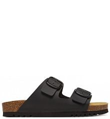 Klapki Scholl czarne damskie 