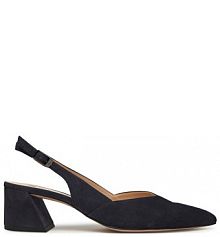 Sandały na słupku HÖGL granatowe 