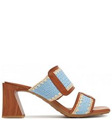 Klapki Hispanitas brązowe damskie 