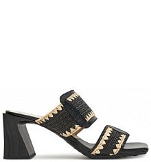 Klapki Hispanitas czarne damskie 