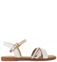 Sandały Clara Barson białe damskie 