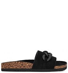 Klapki DeeZee czarne damskie 