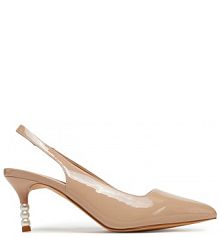 Sandały na szpilce Sergio Bardi beżowe 