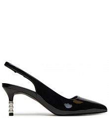 Sandały na szpilce Sergio Bardi czarne 