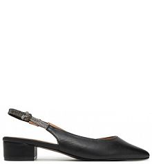 Sandały na słupku Sergio Bardi czarne 