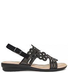 Sandały Clara Barson czarne damskie 