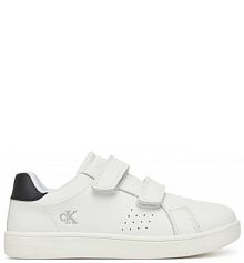 Sneakersy Calvin Klein Jeans białe dziecięce 