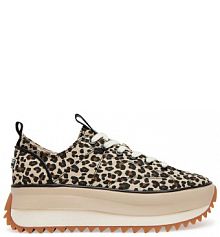 Sneakersy Tamaris brązowe damskie 