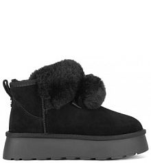 Śniegowce Eva Minge czarne damskie 