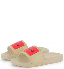 Klapki HUGO  beżowe dziecięce G00297.27.35