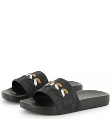 Klapki Boss  czarne dziecięce J52269.27.35