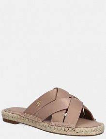 Klapki eleganckie Tommy Hilfiger  beżowe damskie FW0FW08502