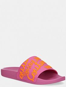 Klapki Versace Jeans Couture  różowe damskie 78VA3SQ1.71352.R53