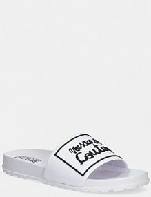 Klapki Versace Jeans Couture  białe damskie 78VA3SQ2.71352.003