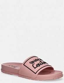 Klapki Versace Jeans Couture  różowe damskie 78VA3SQ2.71352.489