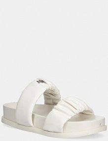 Klapki Armani Exchange  beżowe damskie XDP062.XV926.00894