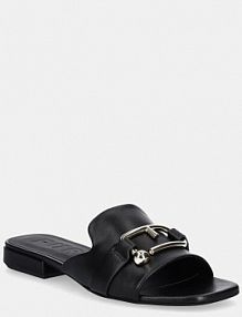 Klapki eleganckie Furla  czarne damskie YJ36FNU.X30000.O6000