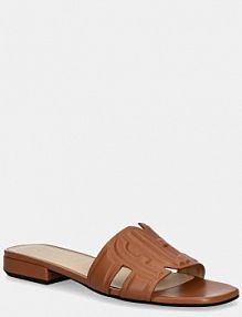 Klapki eleganckie Furla  brązowe damskie YJ34SUM.X30000.RY000