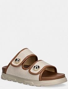 Klapki eleganckie Furla  brązowe damskie YJ55SFE.BX3900.3927S