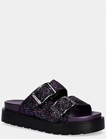 Klapki Buffalo  fioletowe damskie 1602286.PUR