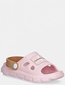 Klapki Calvin Klein Jeans  różowe dziecięce V1A2.82058.30.35