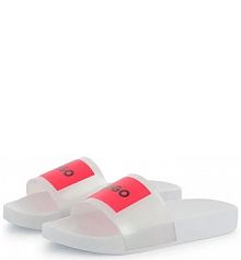 Klapki HUGO  białe dziecięce G00305.27.35