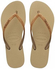Japonki Havaianas  beżowe dziecięce 4146975