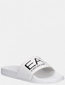 Klapki EA7 Emporio Armani  białe dziecięce 7Y000037.AF15118