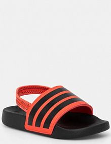 Klapki Adidas  czarne dziecięce JR5329