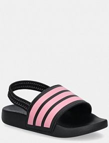 Klapki Adidas  czarne dziecięce JR5330