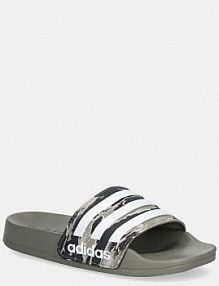 Klapki Adidas  zielone dziecięce JQ2160