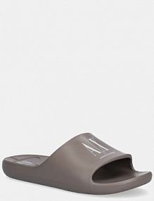 Klapki Armani Exchange  brązowe męskie XUP012.XV675.U670