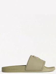 Klapki Karl Lagerfeld  zielone męskie KL70009A.VKK